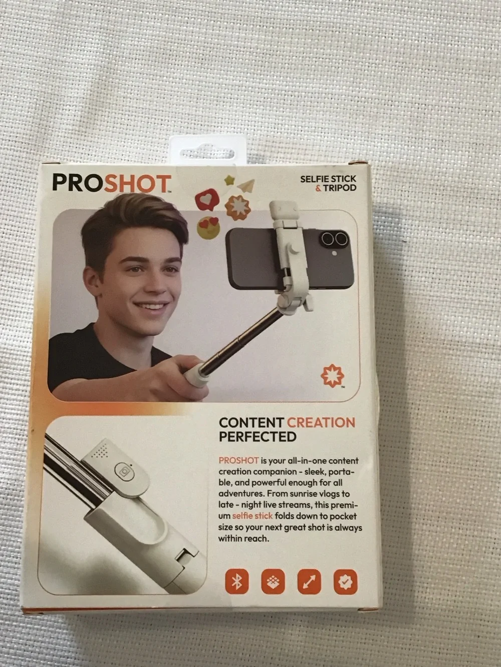 PROSHOT white selfie